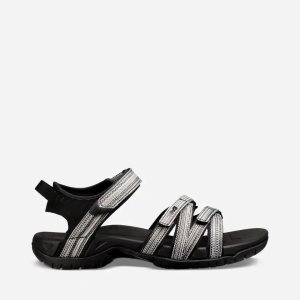 Teva Tirra Damen Sandalen Schwarz/Weiß Mehrfarbig (Österreich)